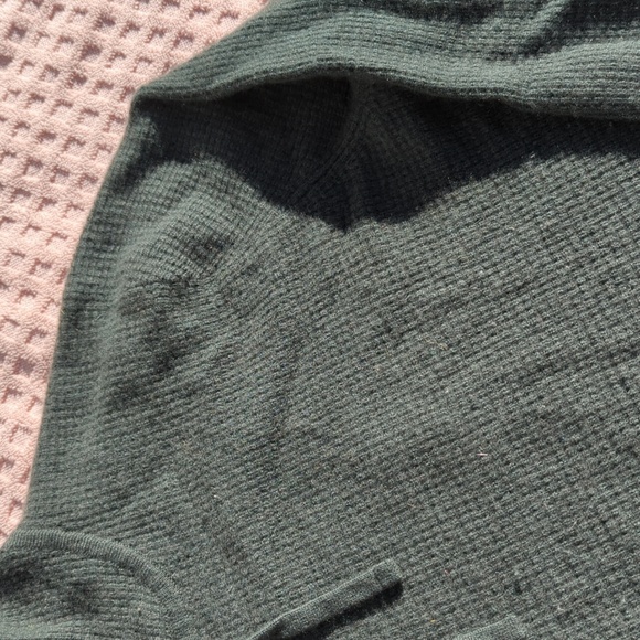 J Crew Cashmere Waffle Hoodie, men's M - Picture 5 of 16